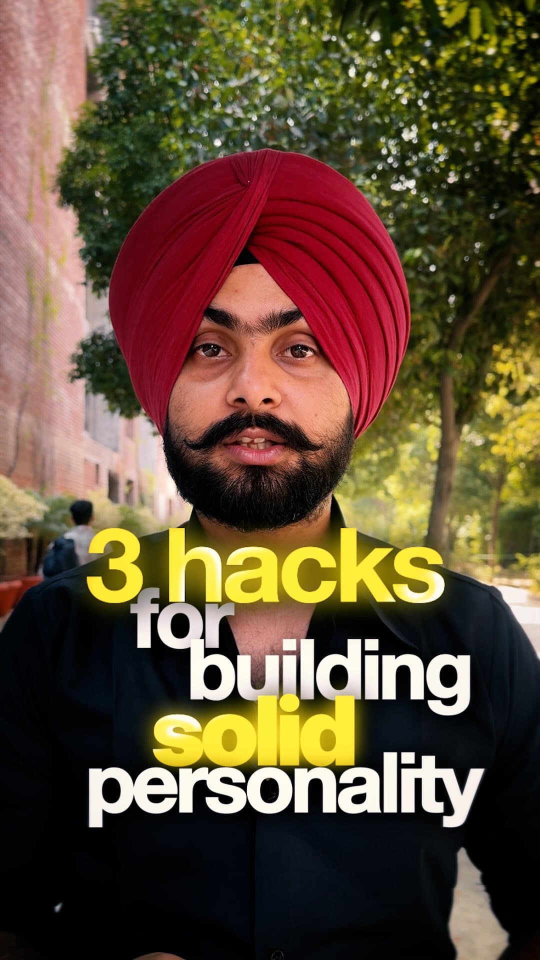 How to build you personality